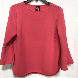 Salmon color Bobeau top